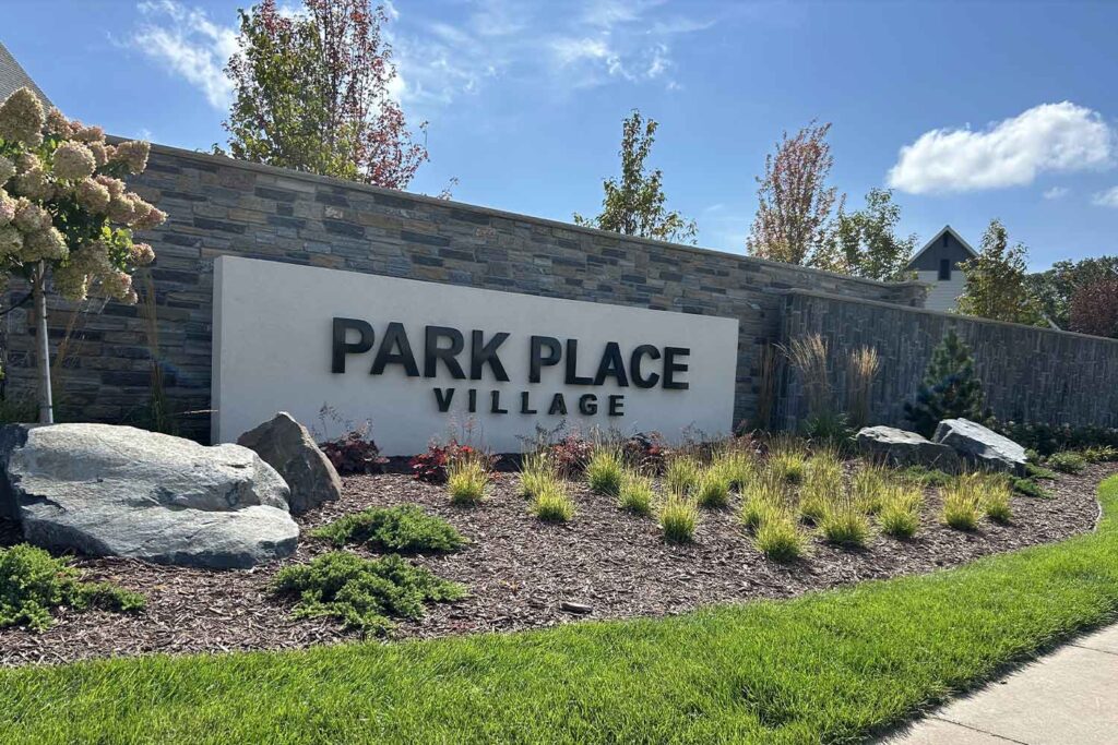 park-place-village-sign-angle-2